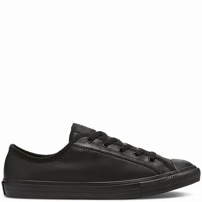 Női Converse Chuck Taylor All Star Dainty Tornacipő CO3592861 Fekete